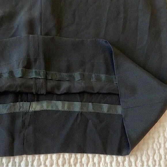 Stunning Vintage 100% Silk Sequin Beaded Midi Mini Designer Dress Wedding Guest - Picture 9 of 14